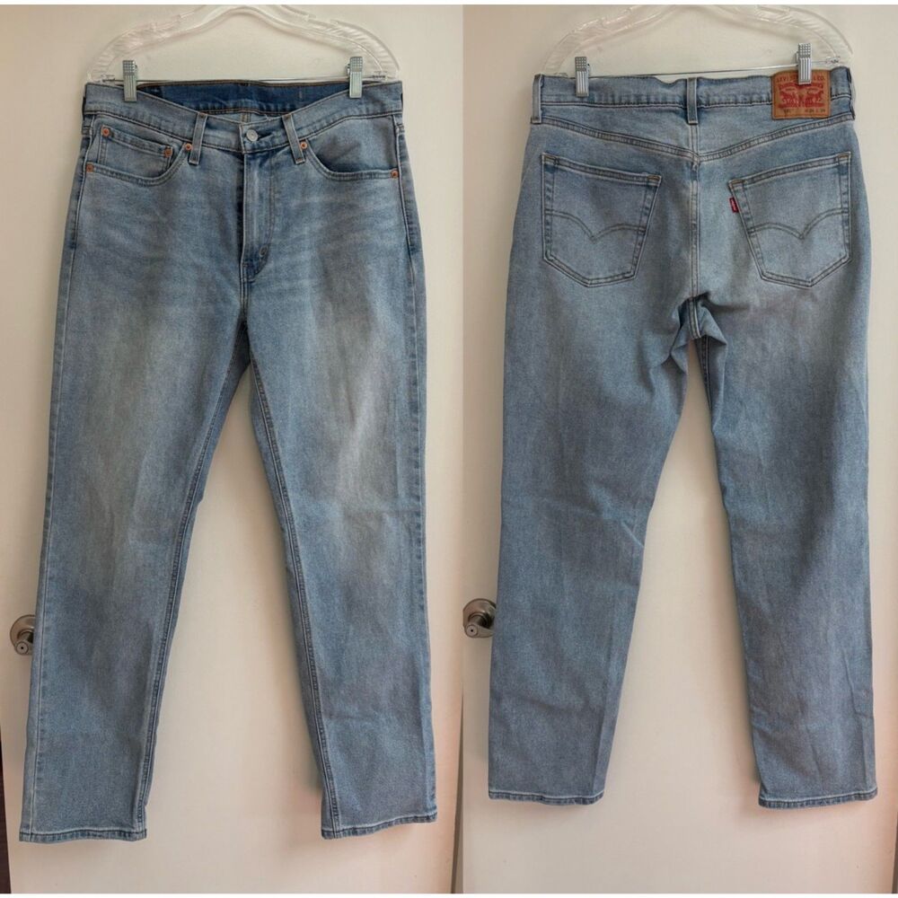 Levis 541 Athletic Taper Jeans Mens 34x34 Light Wash All Seasons Tech Stretch